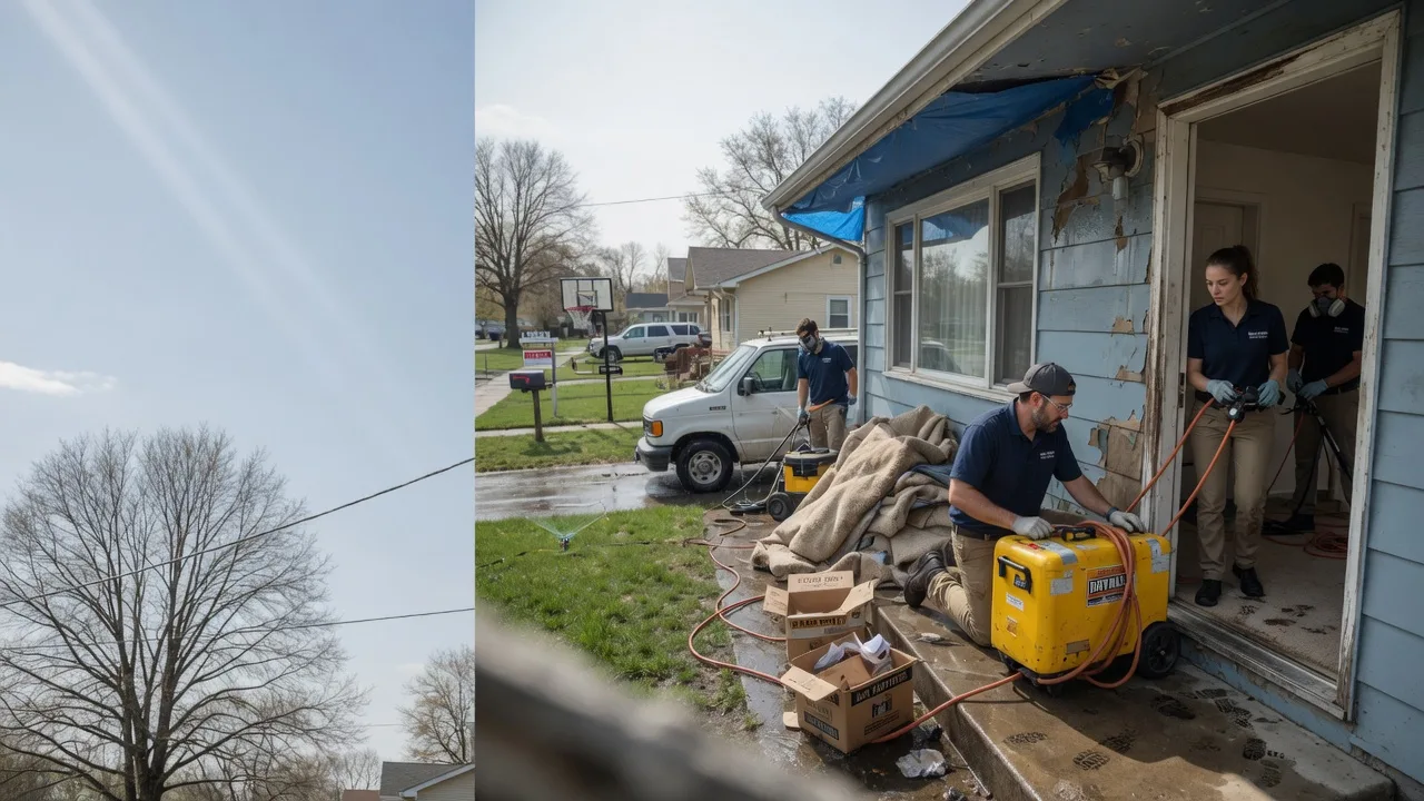Basement Flood Cleanup in Leicester, NY near me
